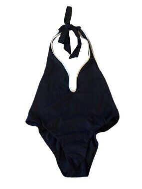 Monday Swimwear Cyprus One Piece in Black/Ivory